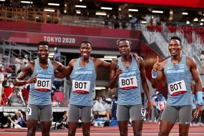 Botswana Relay Team