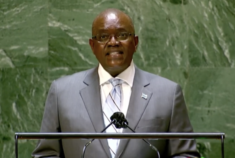 President Masisi addresses the UN General Assembly