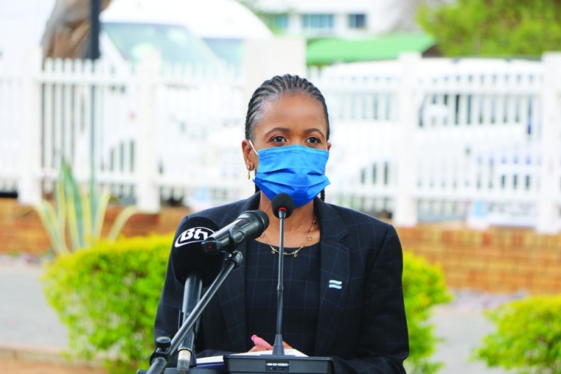 Buoyant: Finance Minister, Peggy Serame has committed to keeping the country off adverse global listings PIC: PHATSIMO KAPENG