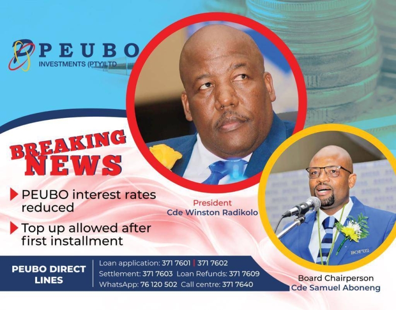 PEUBO reduces interest rates again