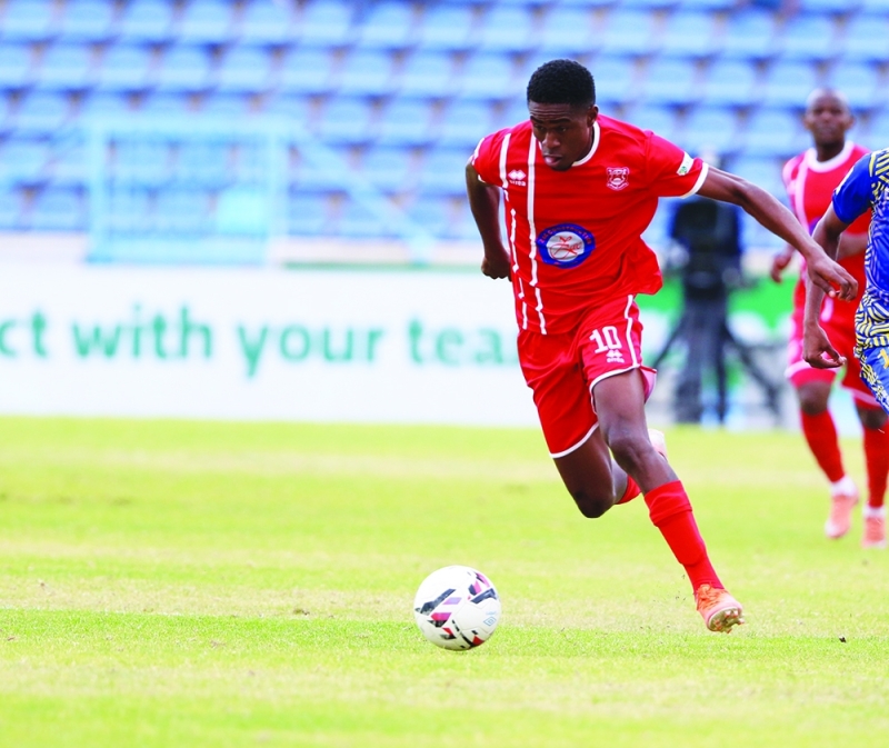 Not messing around: Kgamanyane has found the net four times in three games PIC: PHATSIMO KAPENG