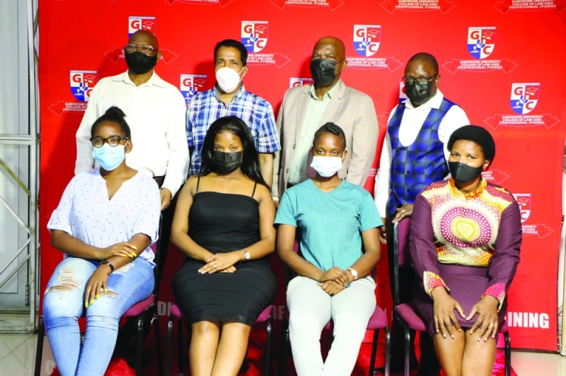 Melody Gospel TV show finalists winners With GUC management and guests PIC: MORERI SEJAKGOMO
