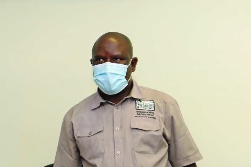 BMWU president, Tsimako PIC: THALEFANG CHARLES
