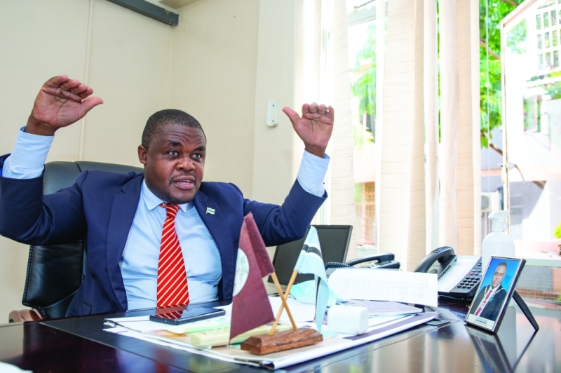 Thinking ahead: Modimana says reworking the business ecosystem will help the town’s recovery PIC: THALEFANG CHARLES