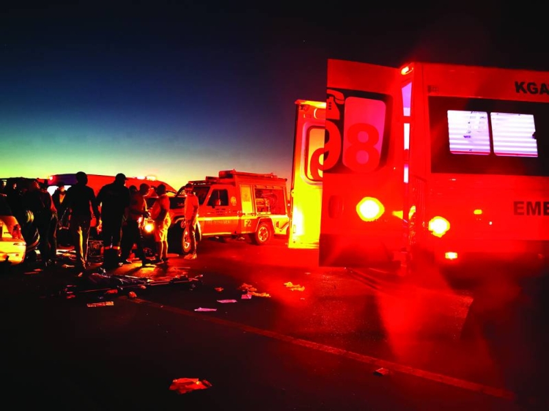 Accident scene. PIC. FILE