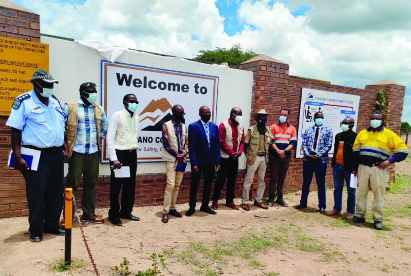 New deal: BMWU executives, former Mowana employees, Kopano Copper Mine staff and other guests at a recent engagement