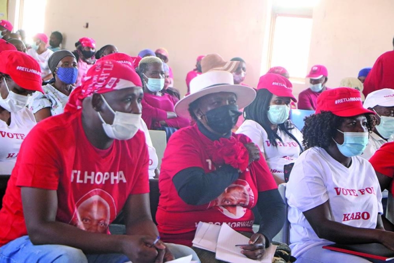 BDP Molepolole South branch congress PIC: PHATSIMO KAPENG