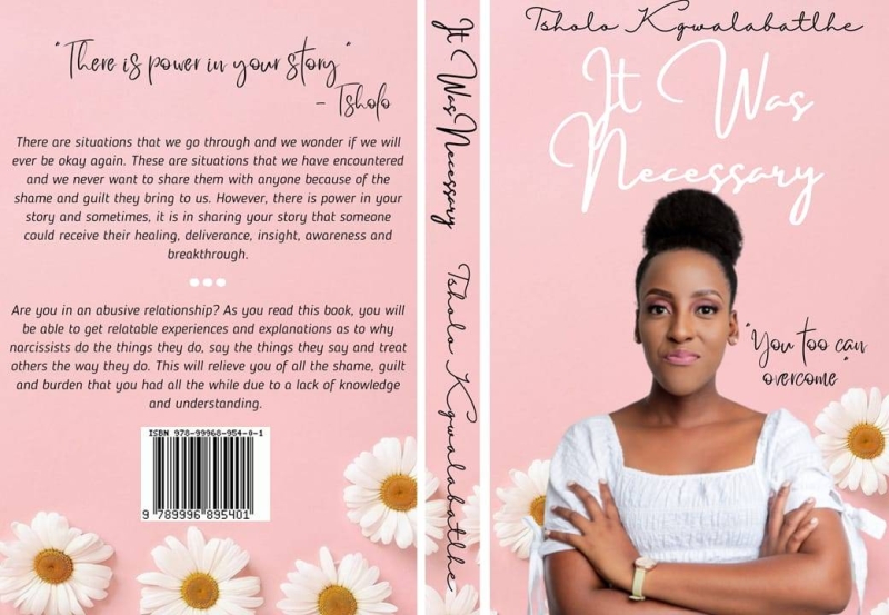 Tsholo Kgwalabathe's book
