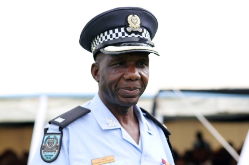 Francistown Central Police station commander Lebalang Maniki PIC: KEOAGILE BONANG