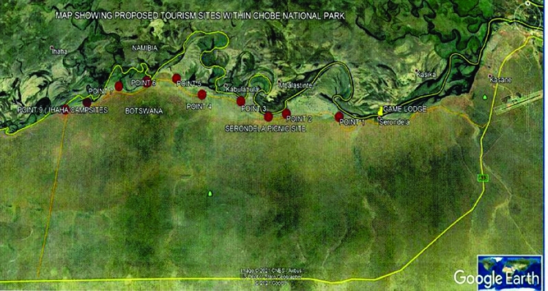 Coming soon: The area where the eight lodges are planned PIC: DWNP