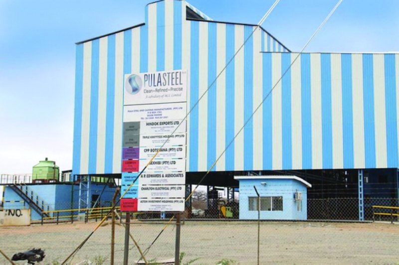 Back with a bang: Pula Steel is set to resume operations with an initial 200 workers