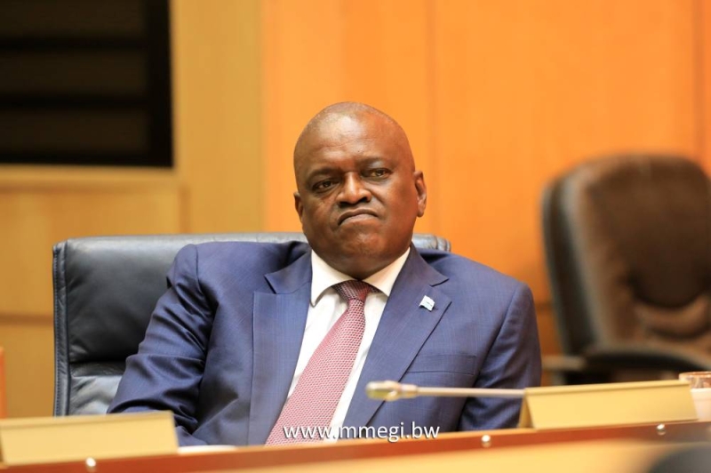 President Masisi PIC. THALEFANG CHARLES