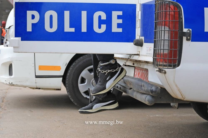 Suspected arrested by police PIC. FILE