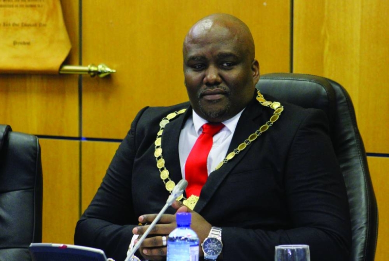 Francistown City Mayor Godisang Radisigo