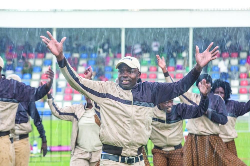 Rangers Marena choir performing at Taste of Africa. PIC: THALEFANG CHARLES
