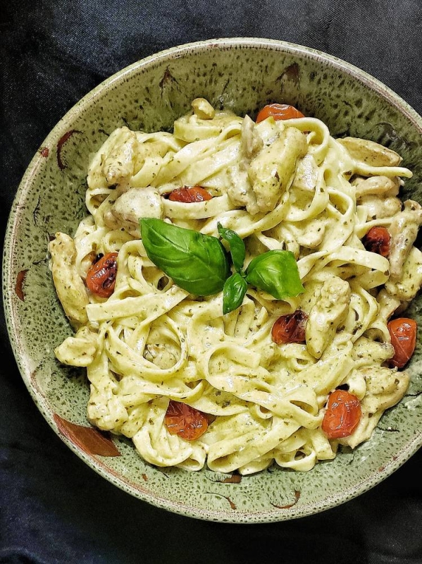 Chicken Pesto Tagliatelle Mmegi Online