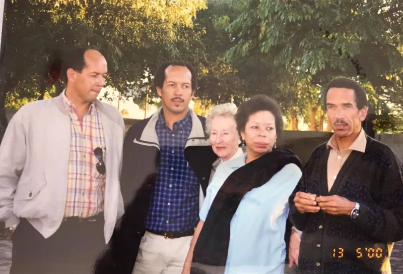Khama family: Tshekedi, Anthony, Ruth Jacquline and Ian