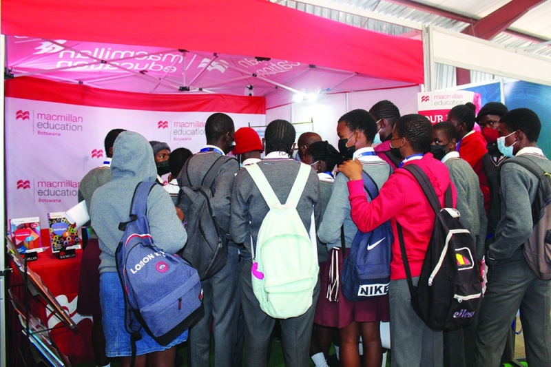 Passing through: School children comprised the majority of visitors to the recent
Northern Trade Fair PIC: LESEDI MKHUTSHWA
