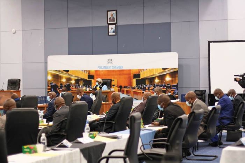 Parliament session PIC: PHATSIMO KAPENG.