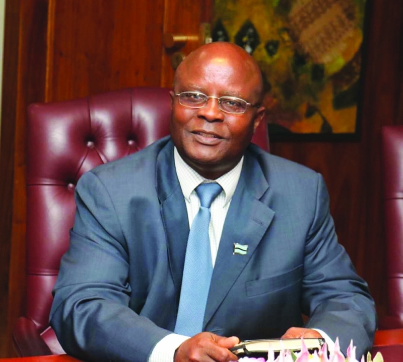 Optimistic: Mandlebe says the country’s fiscal stability is slowly improving