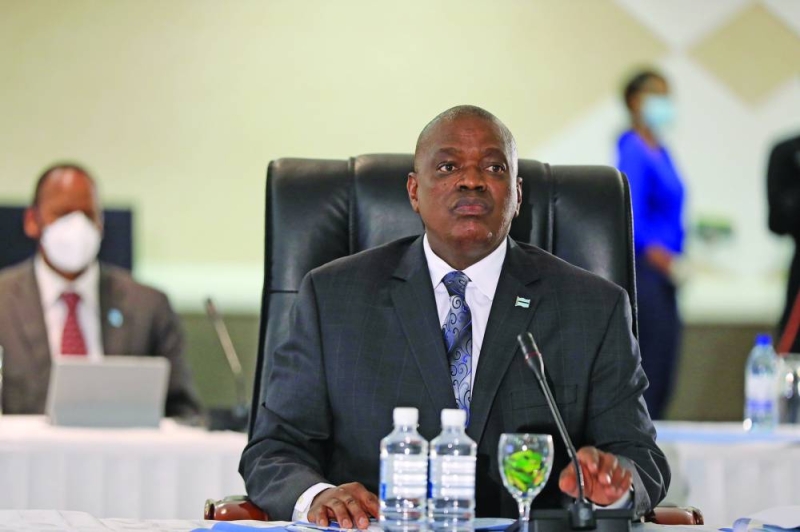 President Masisi PIC: THALEFANG CHARLES