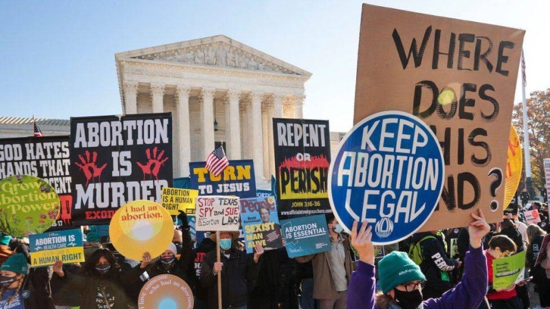 Roe v Wade demostrations