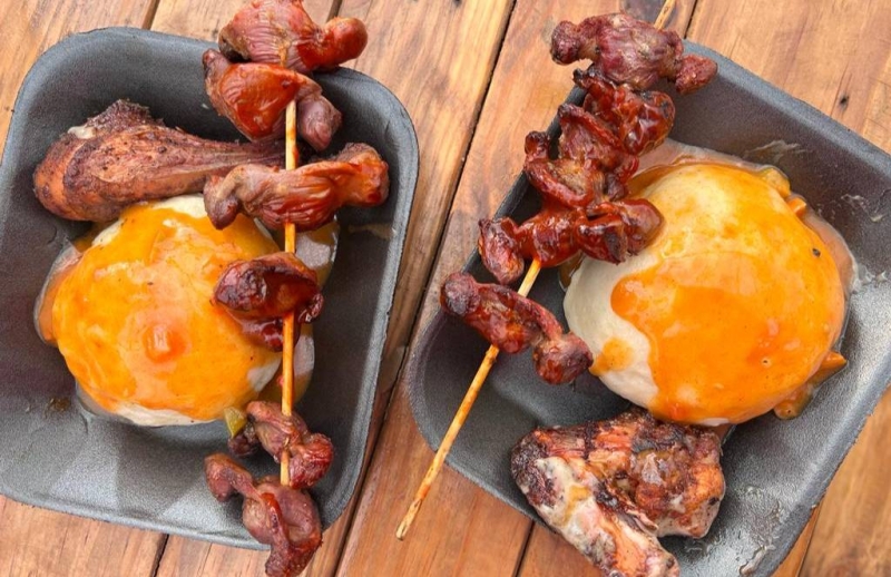 Gizzard Kebabs