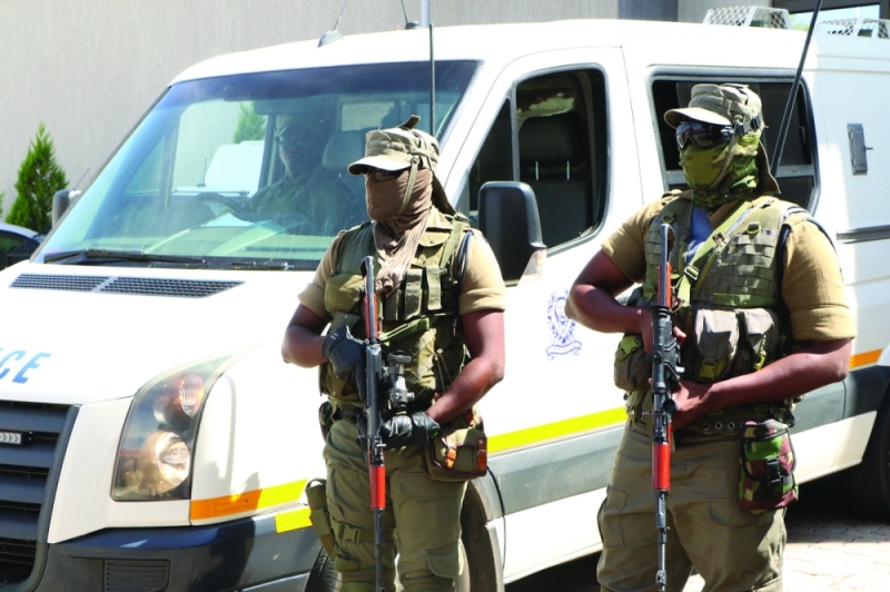 To date the police have not yet recovered the guns stolen at Good Hope police station PIC: MORERI SEJAKGOMO