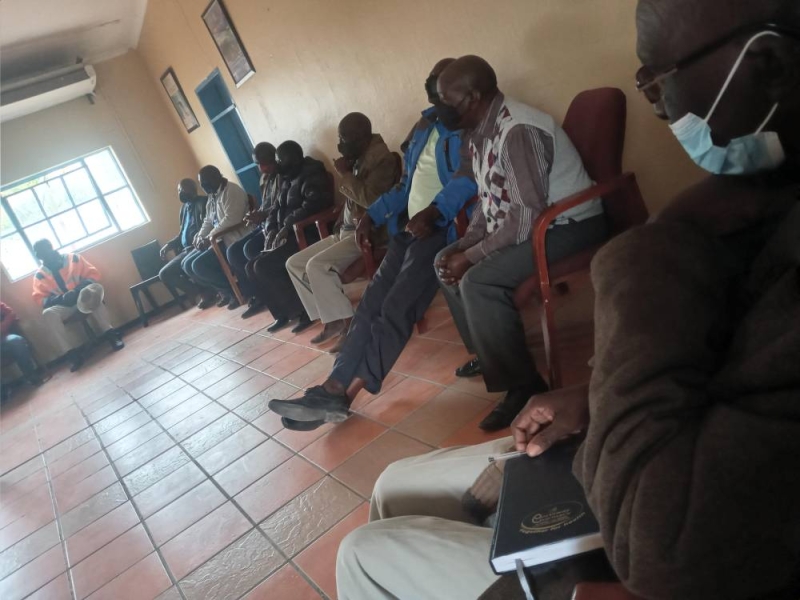 BOGOWU retired members were pleasantly suprised by the gesture