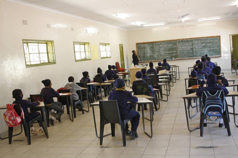 Students in class PIC: PHATSIMO KAPENG