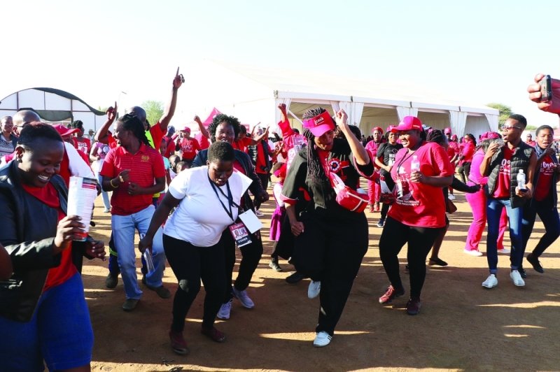 Youth in politics are key players when it comes to campaigns
PIC: MORERI SEJAKGOMO