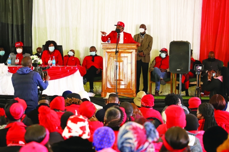 Division: The division within the party was confirmed by BDP spokesperson Kagelelo Kentse recently, who highlighted that the reason why they lost some crucial by-elections was because of BDP members’ internal fights PIC: KENNEDY RAMOKONE