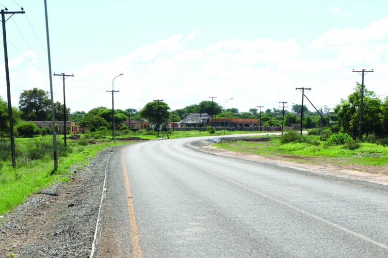 Street in Serowe Village PIC: MORERI SEJAKGOMO