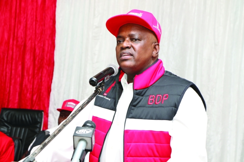 BDP President Masisi PIC: MORERI SEJAKGOMO