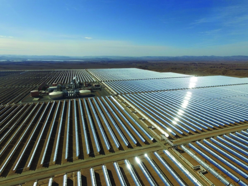 High power: A typical CSP plant. Botswana is fast-tracking its green energy projects PVMAGAZINE.COM