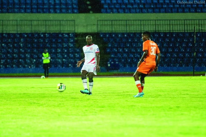 Gaborone United (in white) proved too strong for Orapa United again on Friday night PIC: GABORONE UNITED