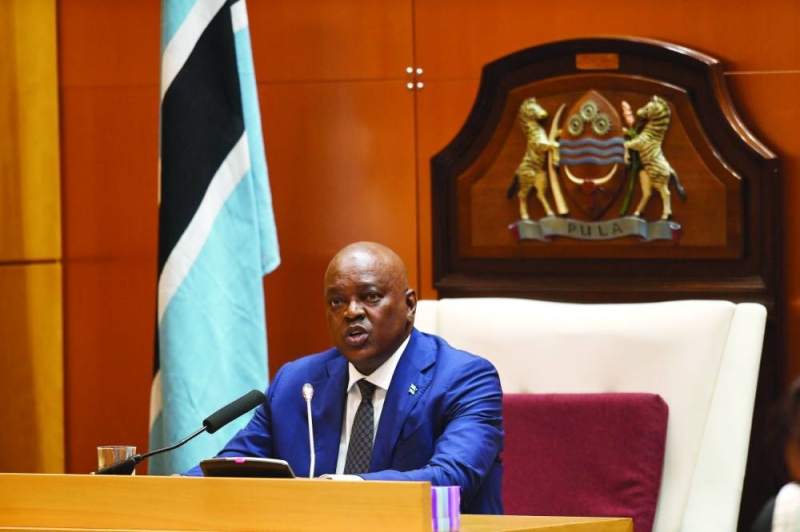 Steadfast: Even though some Batswana complain that the BDP has failed to deliver on its promises, President Masisi has spoken to the contrary on the matter. (Pic:Monirul Bhuiyan/PRESS PHOTO)