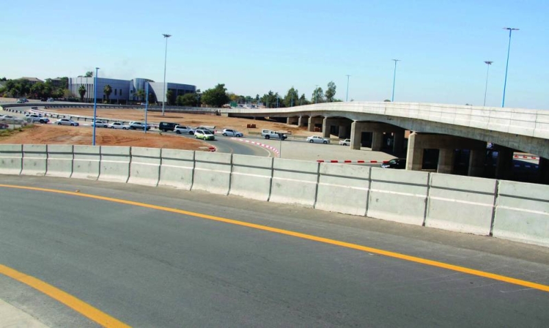 Part of Kenneth Nkhwa interchange in Francistown
