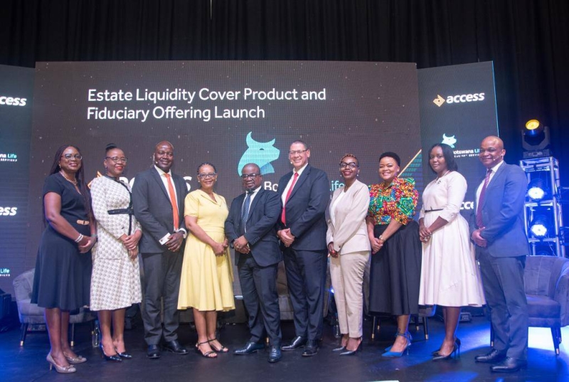Partners: Botswana Life, BIHL and Access Bank officials at the launch of the partnership