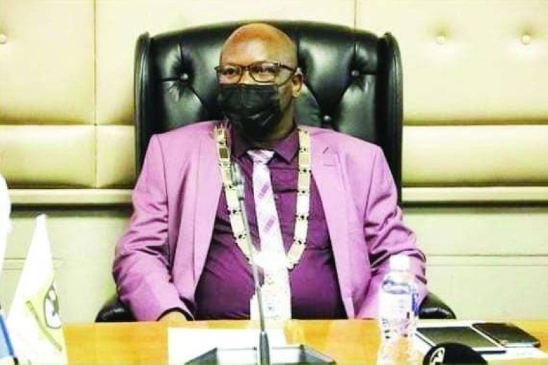 Gaborone City Mayor Austin Abraham