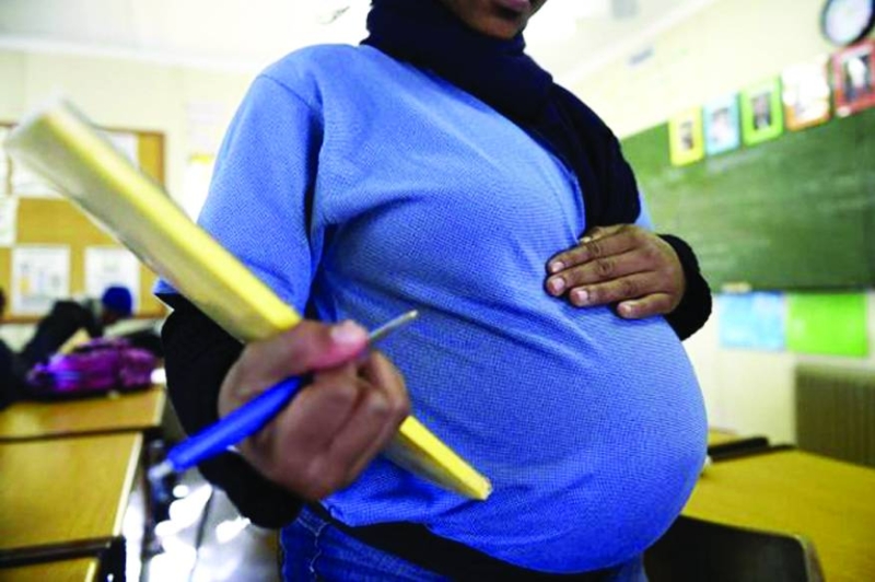 Pregnant student PIC: AFRICA.CGTN.COM
