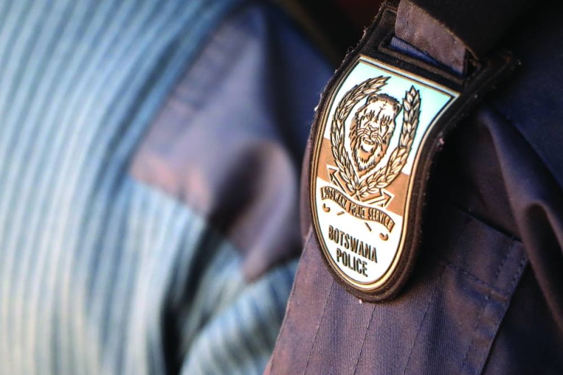 Police badge PIC: KENNEDY RAMOKONE