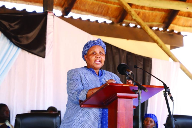 Kgosi Mosadi Seboko. PIC MORERI SEJAKGOMO