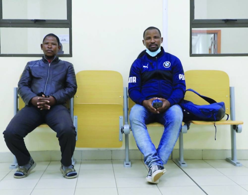 Lesiame Pitseng, son of Pitseng Gaoberekwe and his cousin Smith Moeti.FILE PIC