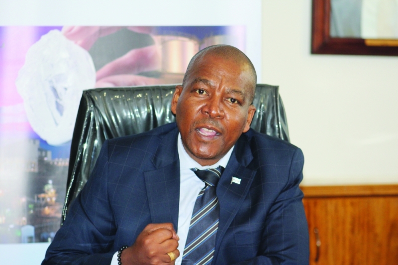 Confident: Moagi says both partners are committed to finalising their negotiations by June PIC: MBONGENI MGUNI