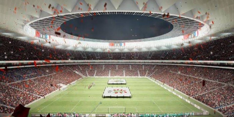 Mohammed V Casablanca Stadium in Morocco PIC: POOL