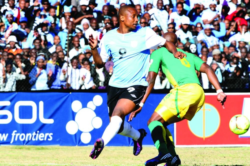 Not playing ball: Ramatlhakwana was an explosive striker during his playing days