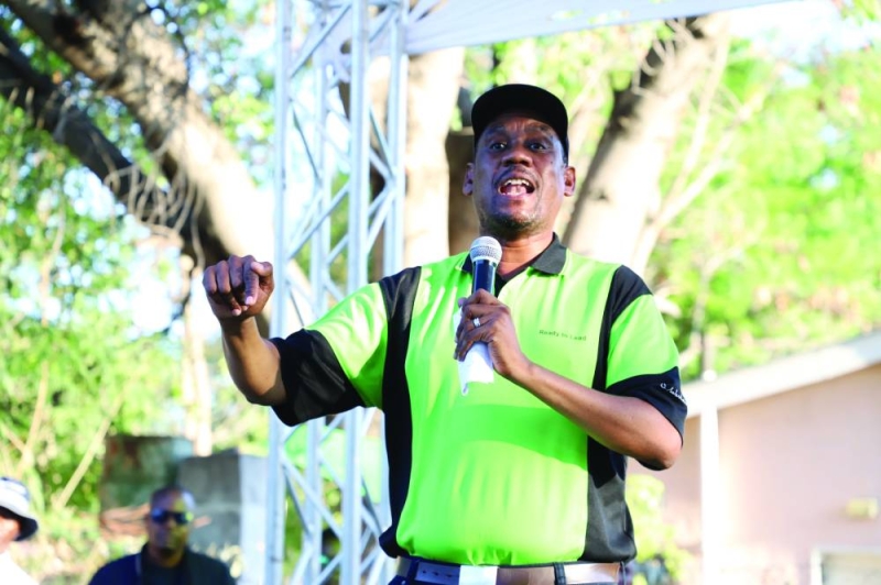Dumelang Saleshando PIC: KENNEDY RAMOKONE