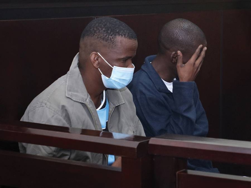 OFENTSE MODISANE (Blue jacket)