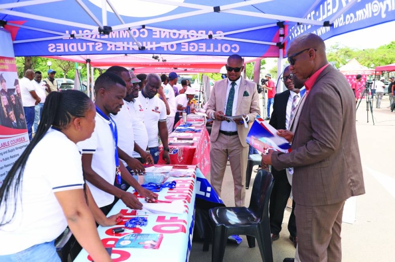 GUC career fair PIC: KENNEDY RAMOKONE